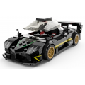 Car 1:28 Pagani Zonda R Blocks Black RASTAR