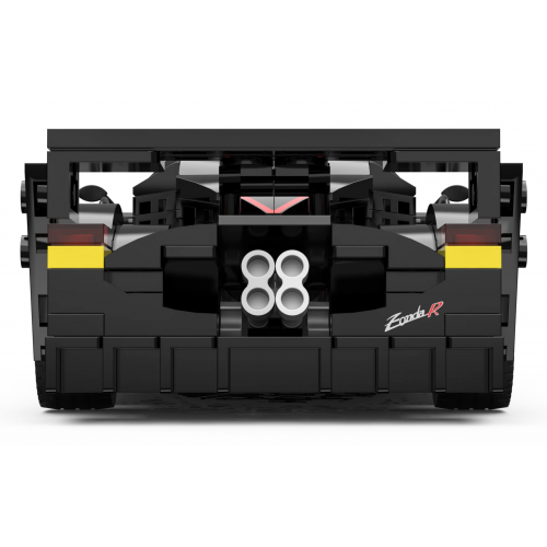 Car 1:28 Pagani Zonda R Blocks Black RASTAR