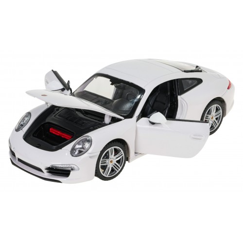 Metal Car 1:24 Porsche 911 White RASTAR