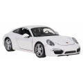 Metal Car 1:24 Porsche 911 White RASTAR