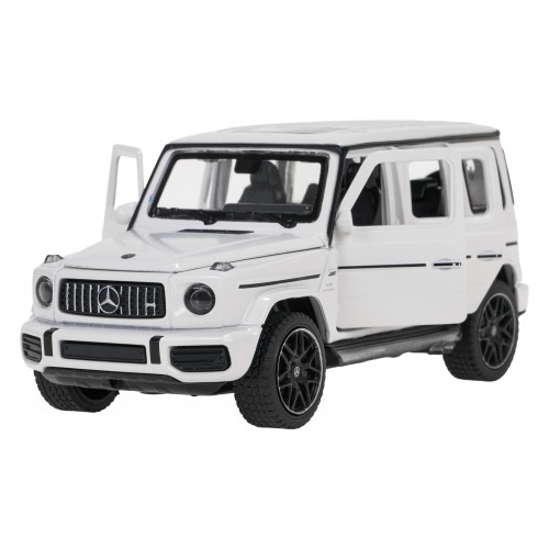 Metal Car 1/32 Mercedes-Benz AMG G63 with Sound White RASTAR