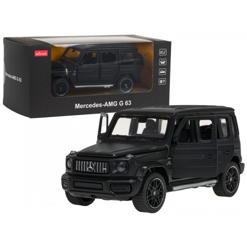 Metal Car 1/32 Mercedes-Benz AMG G63 with Sound Black RASTAR
