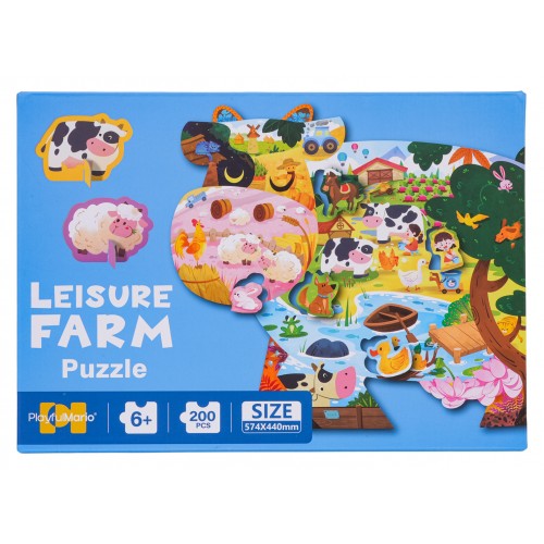 200 Piece Puzzle Set Farm