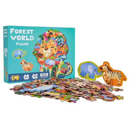 Puzzle Set 200pcs Safari