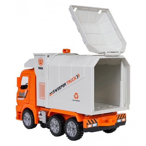 Garbage Truck with Lights and Sounds Orange