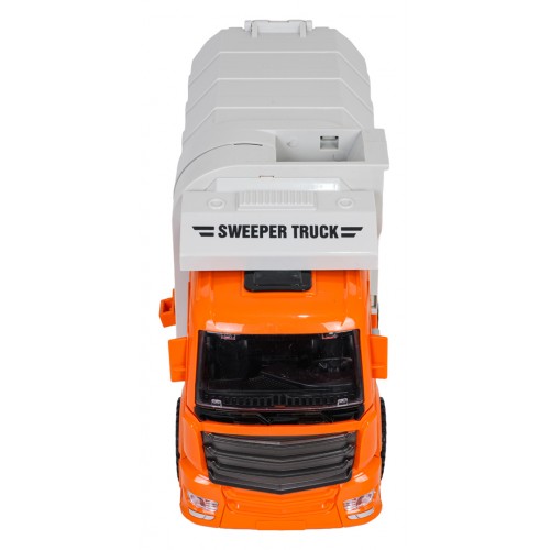 Garbage Truck with Lights and Sounds Orange