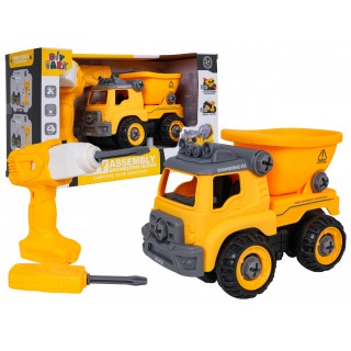 Disassembled Construction Dump Truck