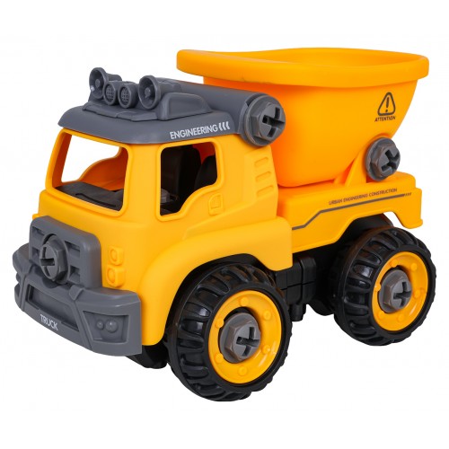 Disassembled Construction Dump Truck
