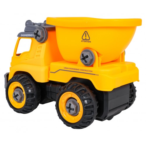 Disassembled Construction Dump Truck