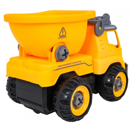 Disassembled Construction Dump Truck