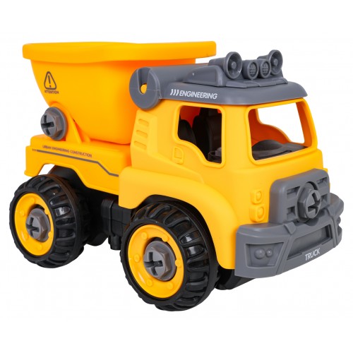 Disassembled Construction Dump Truck