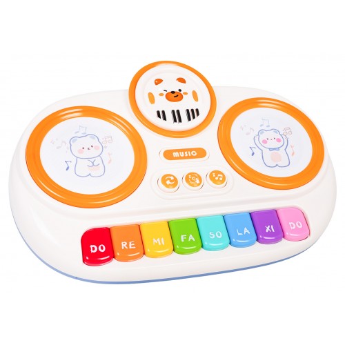 Keyboard + Touch Drums Teddy Bear