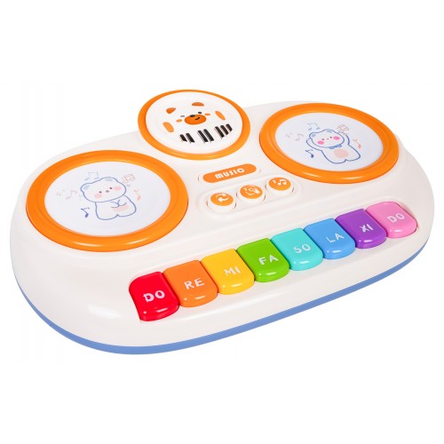 Keyboard + Touch Drums Teddy Bear