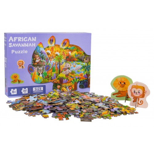 Puzzle Set 287pcs Safari