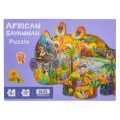 Puzzle Set 287pcs Safari