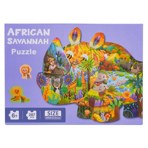 Puzzle Set 287pcs Safari