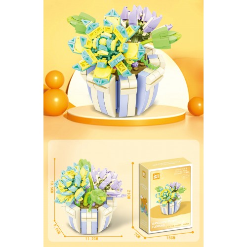 Flower Block Set 306 pcs.