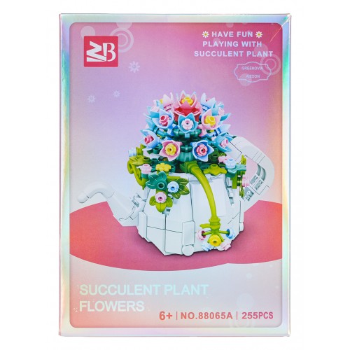 Zestaw Klocków Kwiaty 255el.