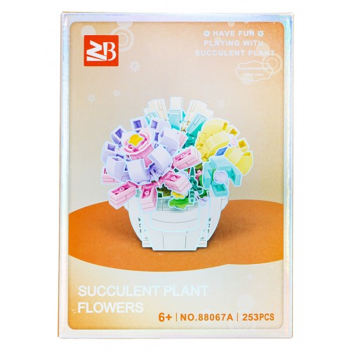 Flowers Block Set 253el.
