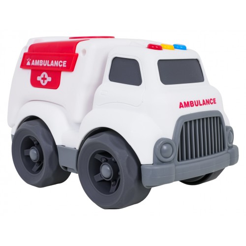 Ambulance Vehicle with Lights and Sounds Function