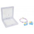 White Flower Unicorn Jewelry Set