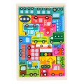 Wooden Vehicles Jigsaw Puzzle Set