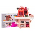 Kitchen with Light and Sound Function Pink