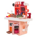 Kitchen with Light and Sound Function Pink