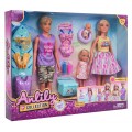 Doll Set, Family on Vacation + Accessories