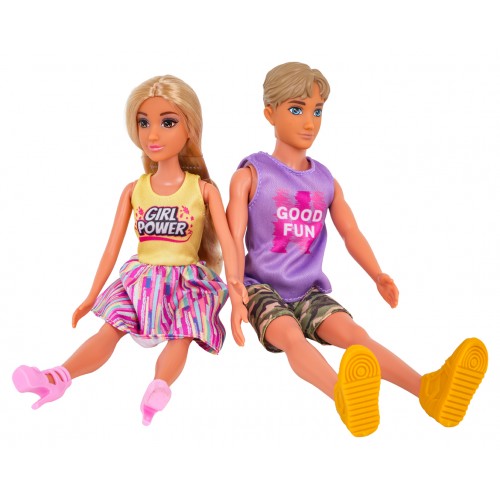 Doll Set, Family on Vacation + Accessories