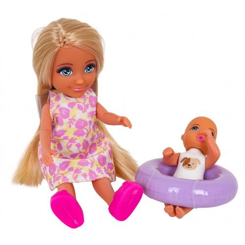 Doll Set, Family on Vacation + Accessories