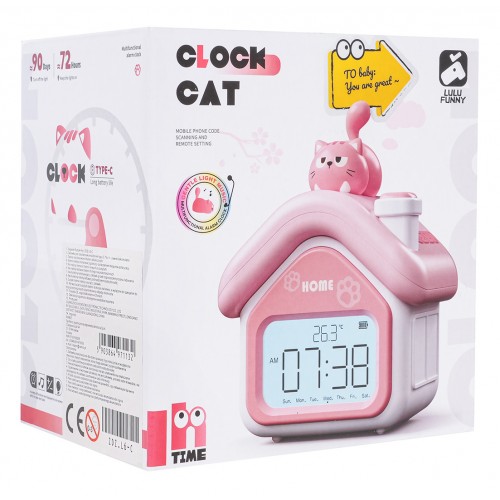 Alarm Clock Cat Watch
