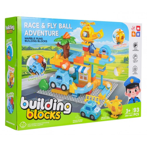 Police Station Big Bricks Set 93 pcs.