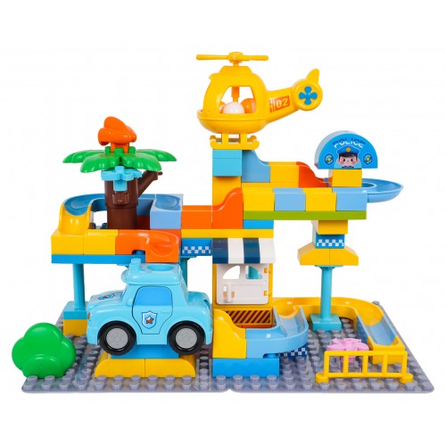 Police Station Big Bricks Set 93 pcs.