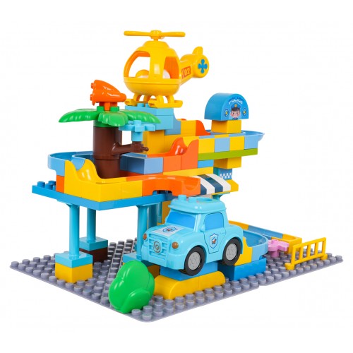 Police Station Big Bricks Set 93 pcs.