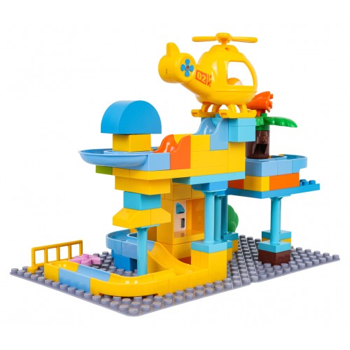Police Station Big Bricks Set 93 pcs.