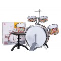 Colourful Drum Set + Chair