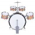 Colourful Drum Set + Chair