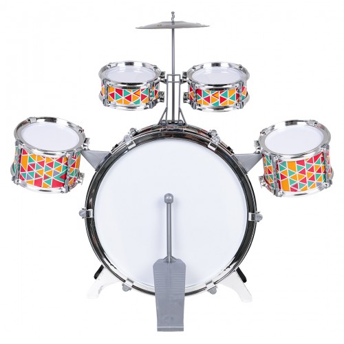 Colourful Drum Set + Chair
