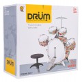Colourful Drum Set + Chair