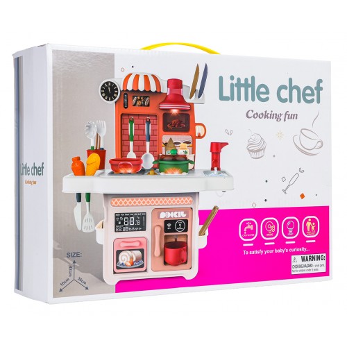 Kitchen with Light and Sound Function Green
