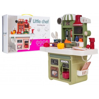 Kitchen with Light and Sound Function Green