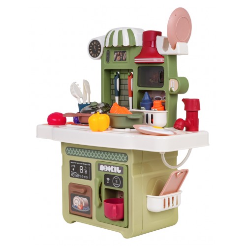 Kitchen with Light and Sound Function Green