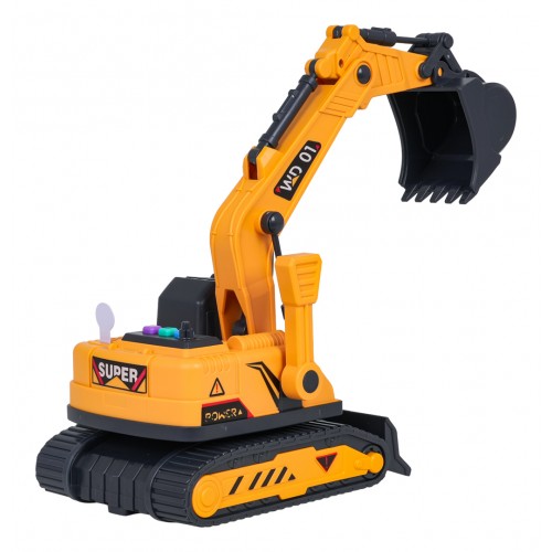 Excavator with Sound and Light Function 1:18