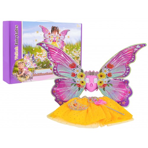 Butterfly Wings Set + Yellow Dress