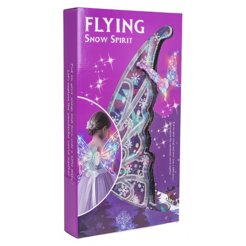 Illuminated Butterfly Wings with Music