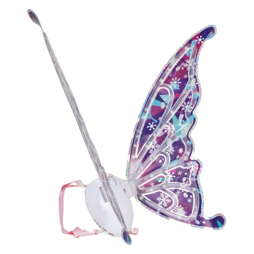 Illuminated Butterfly Wings with Music
