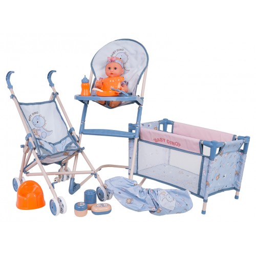 MEGA Set DINUS with Doll + Accessories