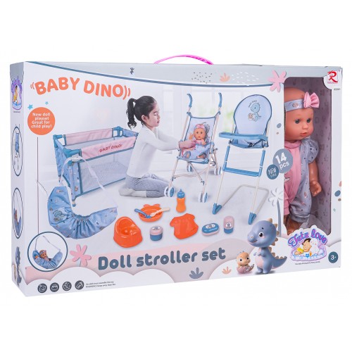 MEGA Set DINUS with Doll + Accessories