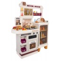 MEGA Kitchen with Light, Sound and Steam Function + Accessories Beige